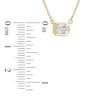 Thumbnail Image 6 of Lab-Grown Emerald-Cut Diamond Box Set 1-1/2 ct tw 14K Yellow Gold