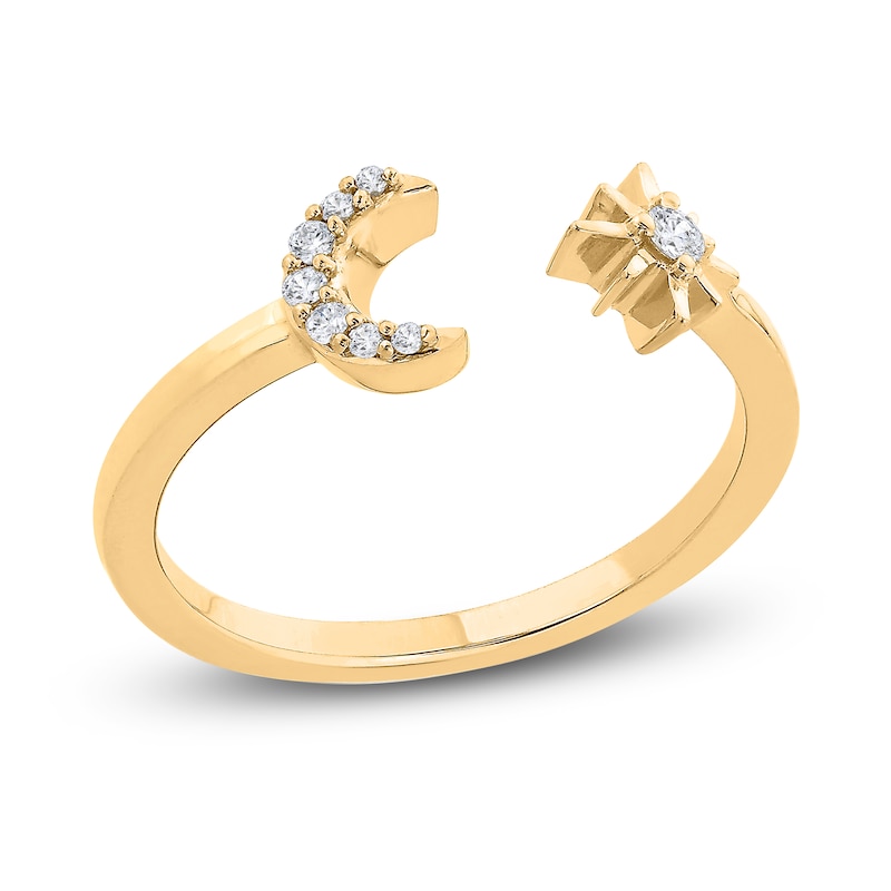 Main Image 1 of Diamond Ring 1/15 ct tw Round 10K Yellow Gold