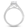 Thumbnail Image 2 of Diamond Engagement Ring 1-1/5 ct tw Princess/Round Platinum