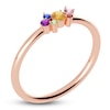 Thumbnail Image 2 of Juliette Maison Natural Multi-Gemstone Constellation Ring 10K Rose Gold