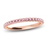 Thumbnail Image 0 of Juliette Maison Natural Pink Tourmaline Eternity Ring 10K Rose Gold