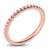Thumbnail Image 2 of Juliette Maison Natural Pink Tourmaline Eternity Ring 10K Rose Gold