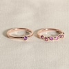 Thumbnail Image 4 of Juliette Maison Natural Ruby & Natural Amethyst Ring 10K Rose Gold