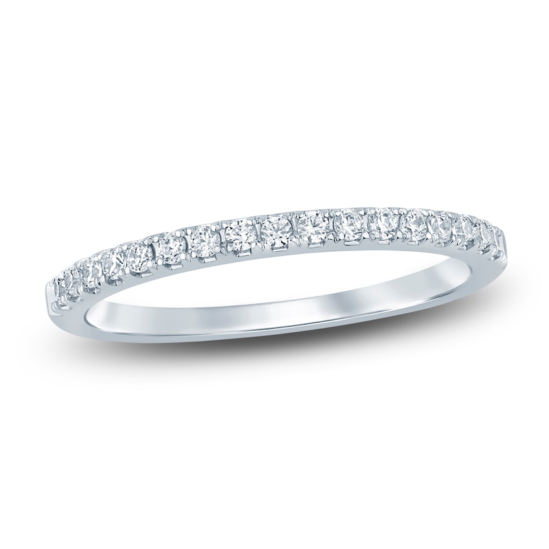 Main Image 1 of Diamond Stackable Anniversary Band 1/4 ct tw Round 14K White Gold