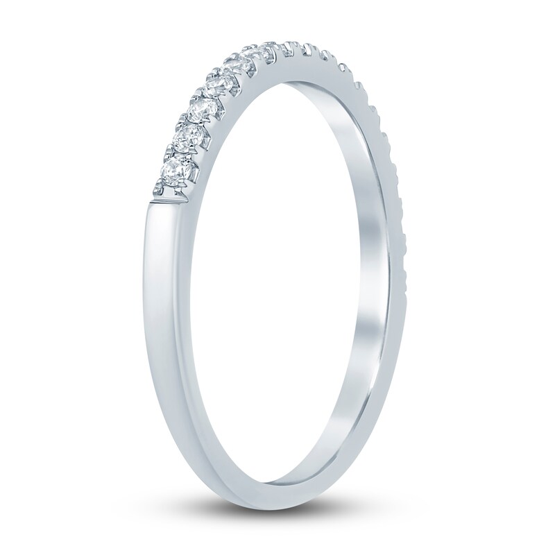 Main Image 2 of Diamond Stackable Anniversary Band 1/4 ct tw Round 14K White Gold