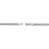 Thumbnail Image 2 of Men's Solid Wheat Chain Necklace Stainless Steel 24" 5mm