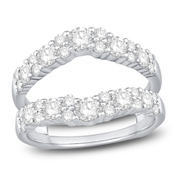 Diamond Enhancer Band 1-1/2 ct tw Round 14K White Gold