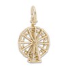Ferris Wheel Charm 14K Yellow Gold