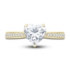 Thumbnail Image 2 of Pnina Tornai Diamond Heart Engagement Ring 2-1/3 ct tw Round 14K Yellow Gold