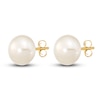 Thumbnail Image 3 of Freshwater Cultured Pearl Necklace & Earring Set 14K Yellow Gold 18"