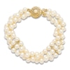 Thumbnail Image 4 of Freshwater Cultured Pearl Bracelet 14K Yellow Gold 7.5"