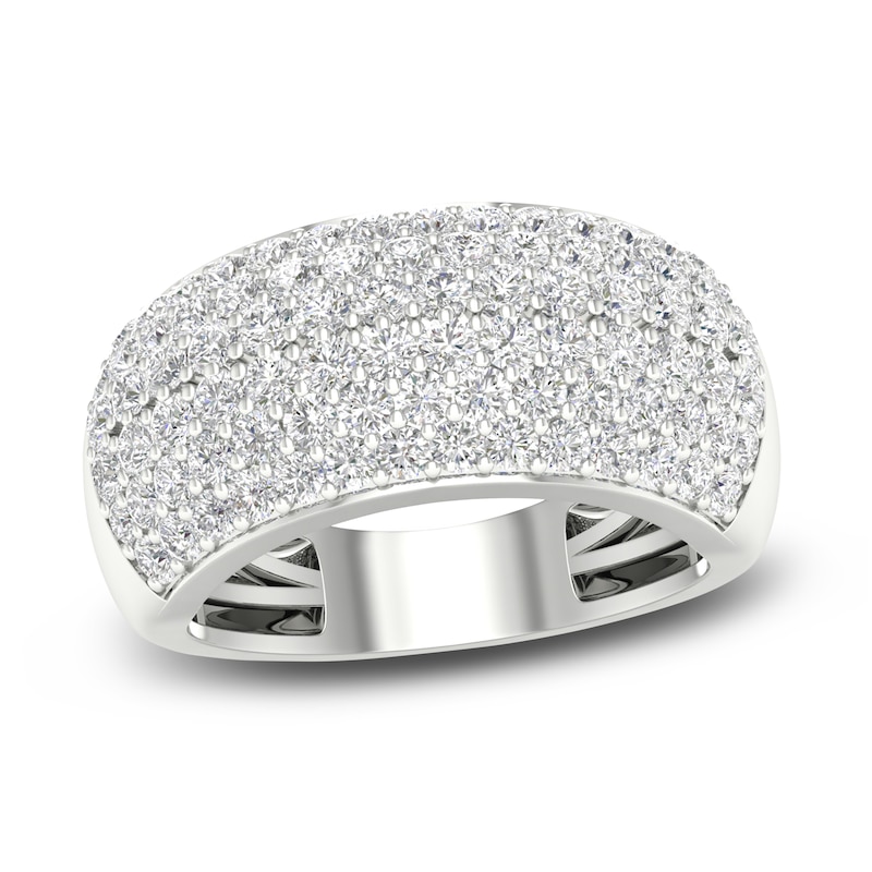 Shop pave wedding bands 