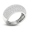 Thumbnail Image 2 of Diamond Pave Anniversary Band 1-1/2 ct tw Round 14K White Gold