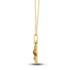 Thumbnail Image 2 of Le Vian Wrapped In Chocolate Diamond Necklace 1/4 ct tw Diamonds 14K Honey Gold 19"