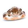 Thumbnail Image 1 of Le Vian Wrapped In Chocolate Diamond Ring 1-1/5 ct tw Round 14K Strawberry Gold