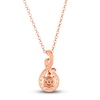 Thumbnail Image 3 of Le Vian Diamond Pendant Necklace 1 ct tw Round 14K Strawberry Gold 19"