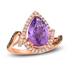Thumbnail Image 0 of Le Vian Natural Amethyst Ring 3/8 ct tw Diamonds 14K Strawberry Gold