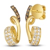 Thumbnail Image 1 of Le Vian Diamond Earrings 1/2 ct tw Round 14K Honey Gold