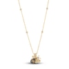 Thumbnail Image 1 of Le Vian Diamond Bumblebee Pendant Necklace 3/4 ct tw Round 14K Honey Gold 19"