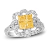 Thumbnail Image 0 of Le Vian Sunny Yellow Diamond Ring 1-3/4 ct tw Round 14K Vanilla Gold