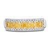 Thumbnail Image 3 of Le Vian Sunny Yellow Diamond Ring 1 ct tw Round 14K Vanilla Gold