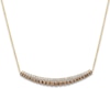 Thumbnail Image 1 of Le Vian Diamond Necklace 1-1/2 ct tw Round 14K Honey Gold 17"