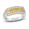 Thumbnail Image 0 of Le Vian Sunny Yellow Diamond Ring 1-1/5 ct tw Round 14K Two-Tone Gold