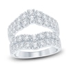 Thumbnail Image 1 of Diamond Double Row Enhancer Band 2 ct tw Round 14K White Gold