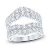 Thumbnail Image 0 of Diamond Double Row Enhancer Band 2 ct tw Round 14K White Gold