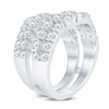 Thumbnail Image 1 of Diamond Double Row Enhancer Band 2 ct tw Round 14K White Gold