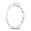 Thumbnail Image 1 of Diamond Engagement Ring 1/3 ct tw Princess 10K White Gold