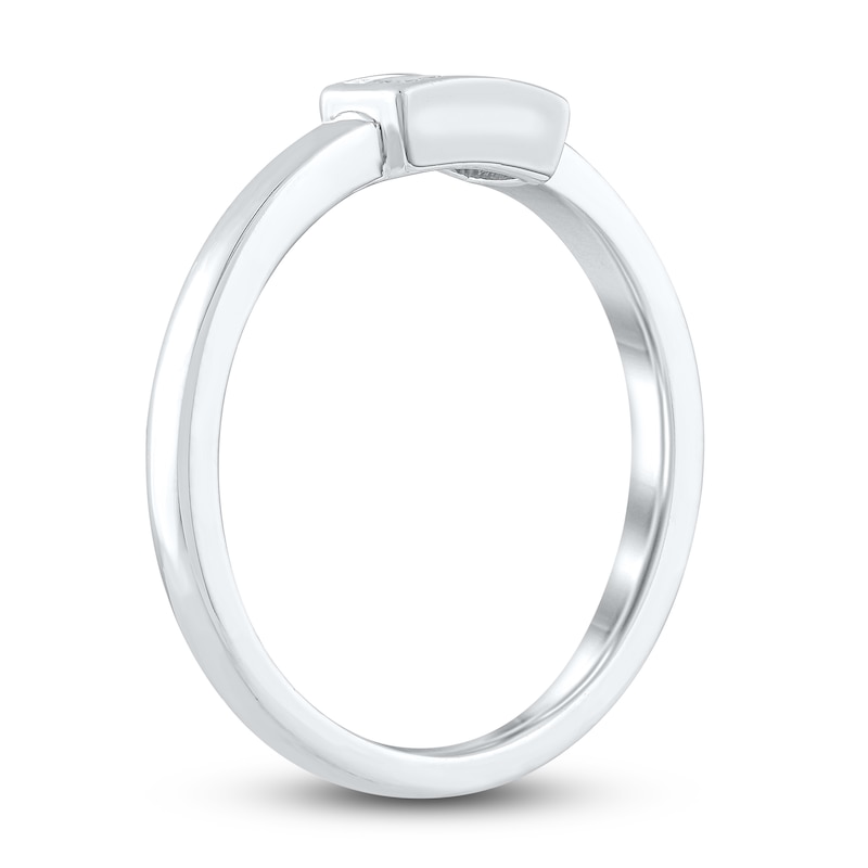 Diamond Engagement Ring 1/3 ct tw Princess 10K White Gold