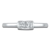 Thumbnail Image 2 of Diamond Engagement Ring 1/3 ct tw Princess 10K White Gold