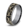 Thumbnail Image 2 of Forest Wedding Band Tantalum/14K Yellow Gold 7.5mm