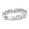 Thumbnail Image 1 of Kirk Kara Diamond Lace Wedding Band 1/8 ct tw Round 18K White Gold