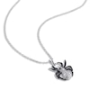 Thumbnail Image 2 of Black Diamond Spider Necklace Diamond Accents Sterling Silver 18"