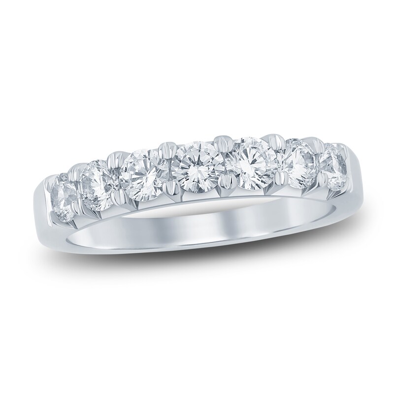 Main Image 1 of Diamond Anniversary Band 1 ct tw Round 14K White Gold