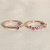 Thumbnail Image 4 of Juliette Maison Natural Peridot Ring 10K White Gold