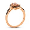 Thumbnail Image 2 of Le Vian Natural Morganite Ring 1/4 ct tw Diamonds 14K Strawberry Gold