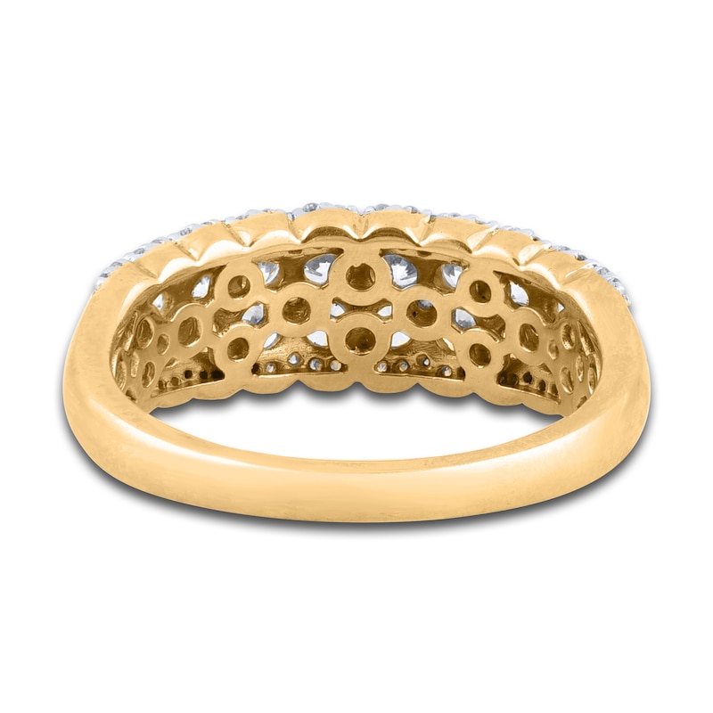 Main Image 3 of Diamond Anniversary Band 1-1/2 ct tw Round 14K Yellow Gold