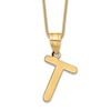 Thumbnail Image 1 of Initial T Charm 14K Yellow Gold 18"