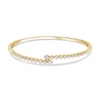 Thumbnail Image 0 of Diamond Bangle Bracelet 1-1/2 ct tw Round 14K Yellow Gold