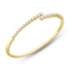 Thumbnail Image 2 of Diamond Bangle Bracelet 1-1/2 ct tw Round 14K Yellow Gold