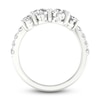 Thumbnail Image 3 of Lab-Grown Diamond Wrap Ring 3 ct tw Round 14K White Gold