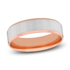 Thumbnail Image 1 of Men's Wedding Band 14K Two-Tone Gold 6mm