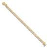 Thumbnail Image 2 of Men's Solid High-Polish Figaro Link Bracelet 14K Yellow Gold 8"