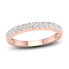 Thumbnail Image 1 of Diamond Wedding Band 1/2 ct tw Round 14K Rose Gold