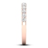 Thumbnail Image 3 of Diamond Wedding Band 1/2 ct tw Round 14K Rose Gold