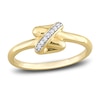 Thumbnail Image 1 of Y-Knot Ring Diamond Accents 14K Yellow Gold