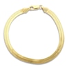 Thumbnail Image 1 of Solid Flexible Herringbone Bracelet 10K Yellow Gold 8" 4.77mm